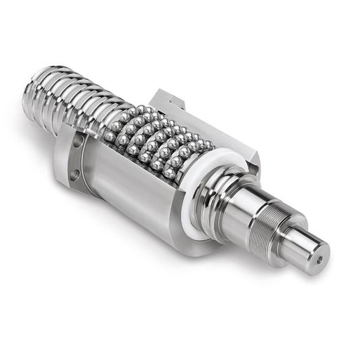ラウンド スレッド親ねじ - TR series - Technische Antriebselemente GmbH - 台形 / ステンレススチール製 / 青銅