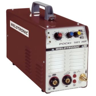 MMA溶接機 - POCKI 141 HF - WELDTRONIC SRL - TIG / 単相 / パルスDC