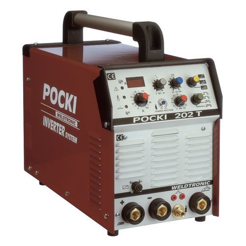 MMA溶接機 - POCKI 202 T - WELDTRONIC SRL - TIG / 三相 / パルスDC