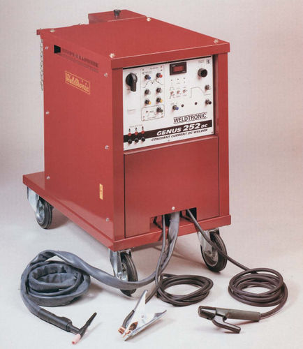 TIG溶接機 - GENUS 252 DC – 402 DC  - WELDTRONIC SRL - 三相 / DC / サイリスタ