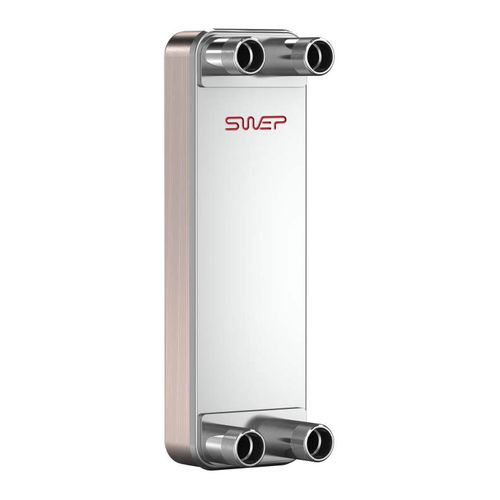 二重壁プレート熱交換器 - B16DW - SWEP International - 液体/液体 / ステンレススチール製 / 銅製