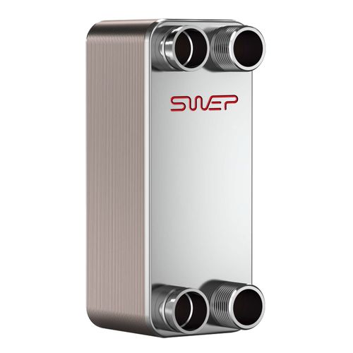 ブレージングプレート式熱交換器 - B12 - SWEP International - 液体/ガス / ステンレススチール製 / 銅製