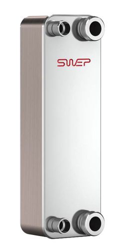 ブレージングプレート式熱交換器 - B26 - SWEP International - 液体/液体 / ステンレススチール製 / 銅製
