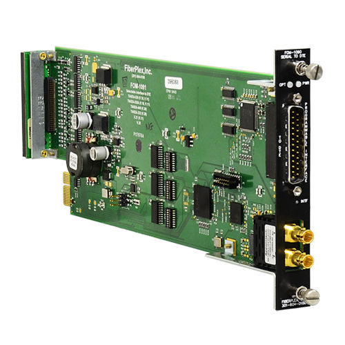 通信モデム カード - FOM-1090 - FiberPlex Technologies, LLC - データ用 / RF / 光ファイバー