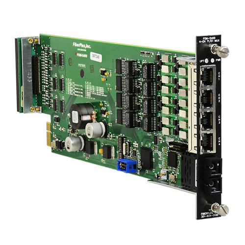 基板多重化装置 - FOM-5400 - FiberPlex Technologies, LLC - マルチチャンネル / 光ファイバー / 光学式