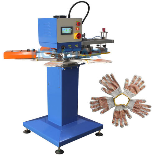 手袋用スクリ—ン印刷機 - GW-100TRS-G - Dongguan Hoystar Printing Machinery Co.,Ltd - サーボドライブ / 半自動 / モノクロ