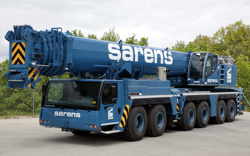 油圧クレーン - Sarens Group - トラックへの取り付け可能 / 伸縮式 / 全地形