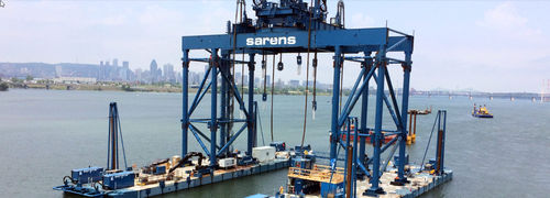 持ち上げ用高所作業台 - Sarens Group - 移動式 / 重量機器用 / 工事現場用