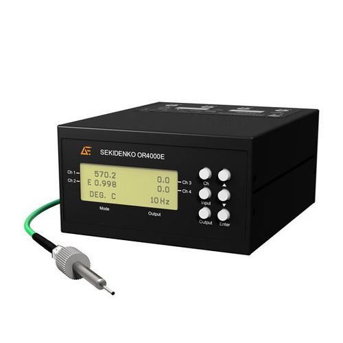 デジタルパイロメーター - Sekidenko OR4000E - ADVANCED ENERGY - 光ファイバー付 / 精密 / マルチチャンネル