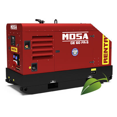ディーゼル発電設備 - GE 60 FR-5 - MOSA - 三相 / 固定式 / 50 Hz