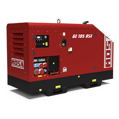 ディーゼル発電設備 - GE 105 BSX - MOSA - 三相 / 固定式 / 50 Hz
