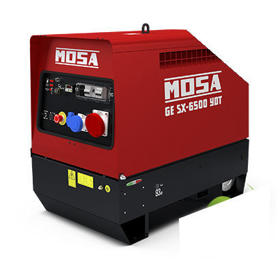 ディーゼル発電設備 - GE SX-6500 YDT - MOSA - 三相 / 単相 / 固定式
