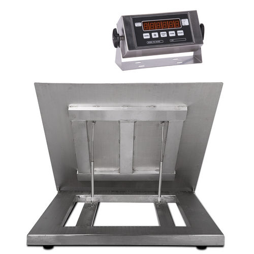 独立型表示画面付き天秤 - CS-2010    - Prime Scales - ステンレススチール製 / IP67 / 床