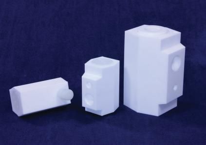 空気操作バルブ - TP series - International Polymer Solutions Inc. - 化学製品 / PTFE / 3方向