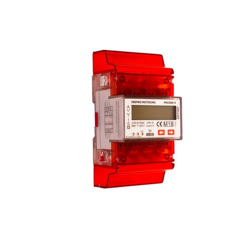 三相電力量計 - PRO380 series - inepro Metering BV - DINレール / Modbus / インパルス出力