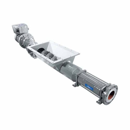 1軸ねじポンプ - W Range - FLYGT - スラリー / 電動モーター付き / 産業用