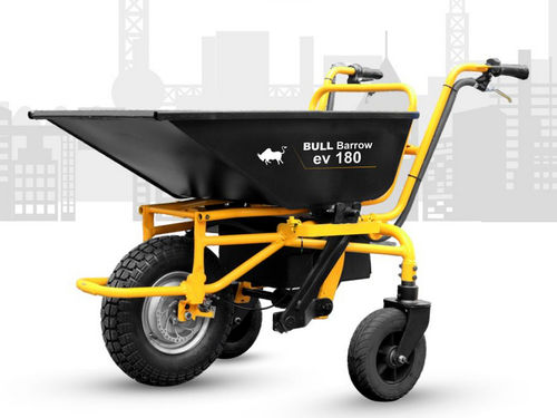 タイヤ式小型ダンプカー - BULL Barrow - EV - BULL MACHINES PVT LTD - 油圧式 / バッテリ－式 / 前方除荷