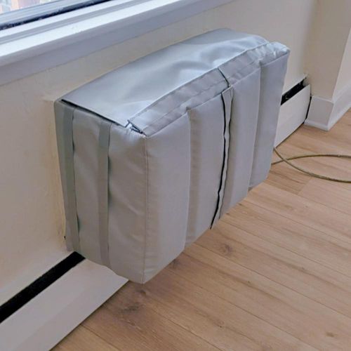 取り外し可能絶縁カバー - Ningguo BST Thermal Products Co.,Ltd - エアコン用 / シリコン コーティング ガラスクロス