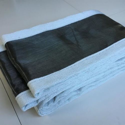 布製伸縮継手 - Ningguo BST Thermal Products Co.,Ltd - スチール製 / 正方形 / フランジ取り付け