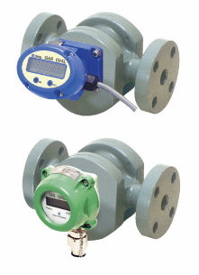 容積式流量計 - Oval Corporation - 窒素用 / インライン