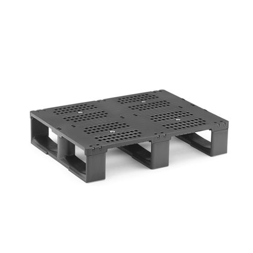 再生プラスチック製パレット（1/2サイズ） - LOGIC 0806-O3 - NAECO PACKAGING - ISO / ハンドリング用 / 貯蔵