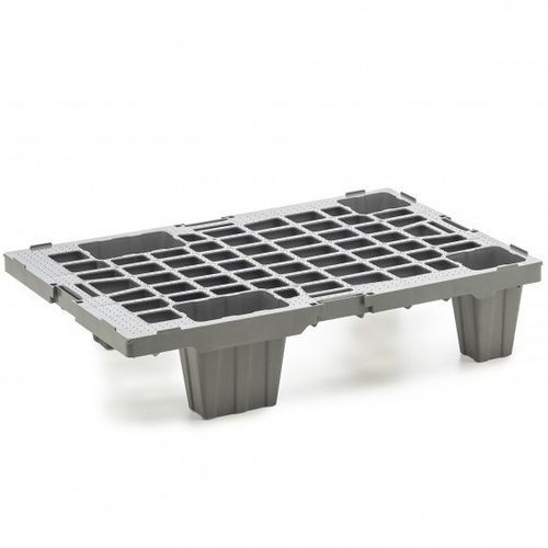 再生プラスチック製パレット（1/4サイズ） - BASIC - NAECO PACKAGING - ISO / 輸送用 / 貯蔵