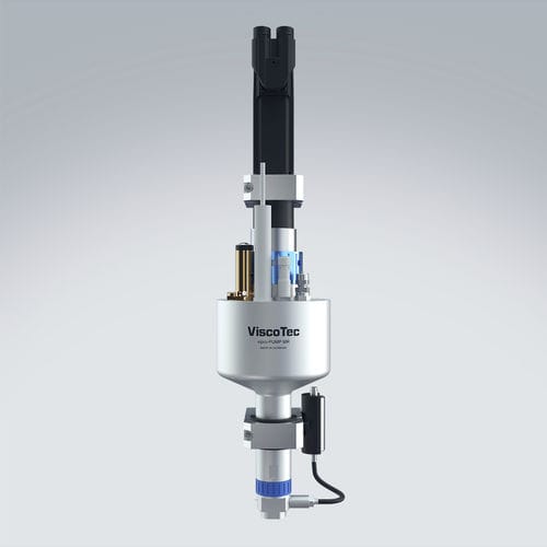 液体分注器 - vipro-PUMP MR - ViscoTec Pumpen- u. Dosiertechnik GmbH - 接着剤 / 樹脂 / せん断敏感性材料用