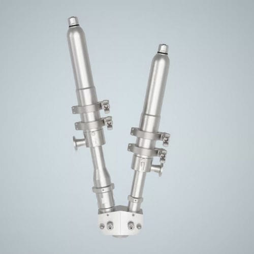 液体分注器 - ViscoDUO-VM HD - ViscoTec Pumpen- u. Dosiertechnik GmbH - ピストン式 / 高精度 / ミキサー付き