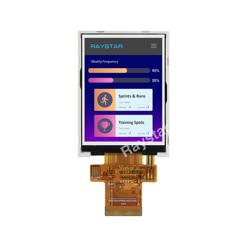 LEDディスプレイ モジュール - RFJ280J-AYW-DNN - Raystar Optronics, Inc. - TFT LCD / IPS方式 / 240 x 320