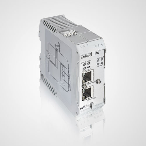 通信ゲートウェイ - epGate PN - Softing Industrial Automation - 産業用 / EtherNet/IP / ProfiNet
