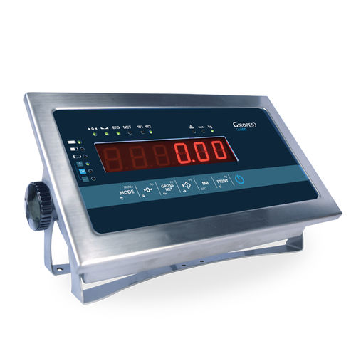 LCD重量表示装置 - GI400 - GIROPES - IP65 / IP54 / IP68