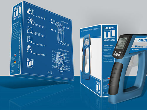 赤外放射温度計 - BALTECH TL- 0212C - BALTECH GmbH - デジタル ディスプレイ / 移動式 / 産業用