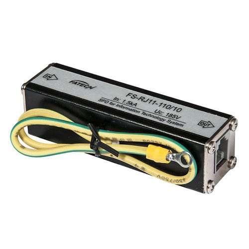 タイプ1避雷器 - FS-RJ11-110/10-4 - FATECH ELECTRONIC (FOSHAN) CO., LTD - 電気通信 / 通信用途 / RJ11