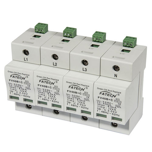 タイプ1避雷器 - FV40B+C/4-xxx S series - FATECH ELECTRONIC (FOSHAN) CO., LTD - タイプ2 / 遠隔操作信号 / 電源用