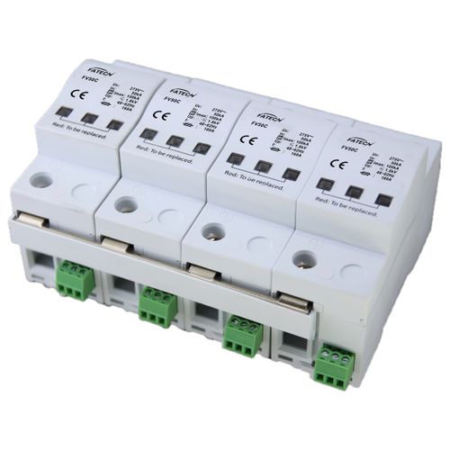 タイプ2避雷器 - FV50C/4-xxx S series - FATECH ELECTRONIC (FOSHAN) CO., LTD - クラス II / 遠隔操作信号 / 電源用