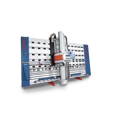 パネル鋸 - DSXE-1/2L - Elcon Sawing Technology - 縦型 / アルミニウム用 / 木材