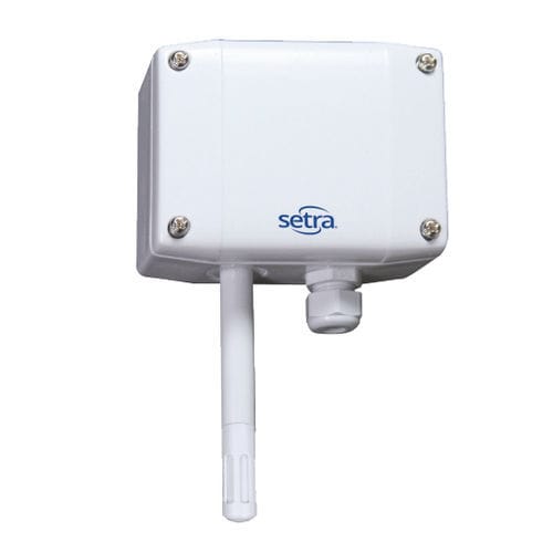 相対湿度温度センサー - SRH200 - SETRA - 壁掛け / 4-20 mA / Modbus RTU