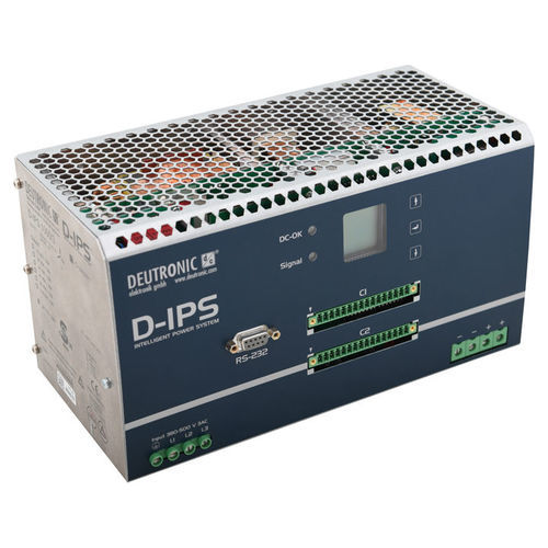 DINレール電源 - D-IPS1000/3-C-24	 - DEUTRONIC - AC/DC / ショート防止機能付 / 過熱保護付き