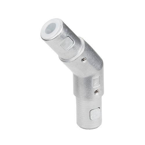 手すり用管継手 - ITAS WI 40-45&deg; (30&deg;, 38&deg;, 52&deg;, 60&deg;) - RK Rose+Krieger GmbH - 円形 / 曲げ角度45° / 鋳造アルミニウム製