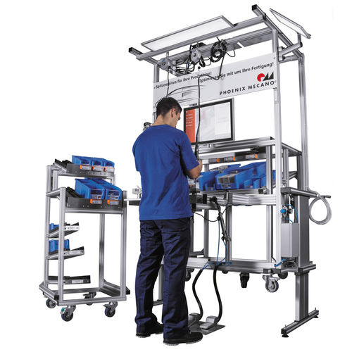 組み立て作業台 - RK LEAN - RK Rose+Krieger GmbH - オーダピッキング / 検査用 / 組み立て/分解用