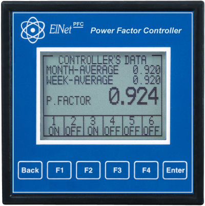 デジタル力率コントローラ - ElNet PFC    - Control Applications Ltd