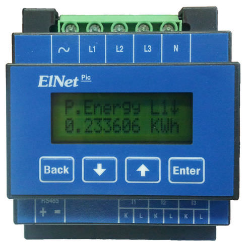 三相電力計 - ELNet Pic  - Control Applications Ltd