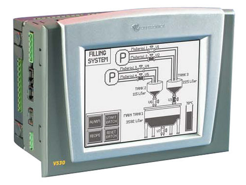 車載式PLC - 5.7", 320 x 240 pixels, RS232, RS485 | Vision530™ - Unitronics - E/S内蔵 / イーサネットTCP/IP / フィールドバス用
