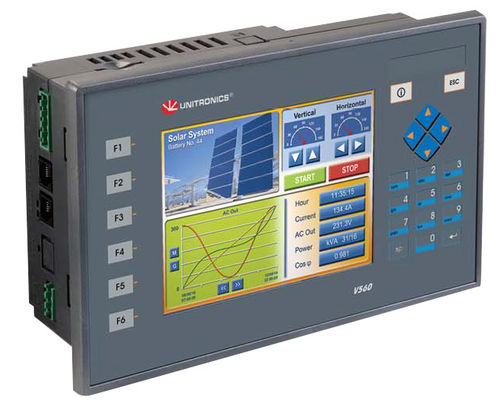 車載式PLC - 5.7" | Vision560™ series - Unitronics - E/S内蔵 / イーサネットTCP/IP / フィールドバス用