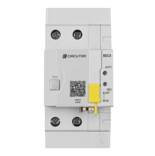 差動残留電流遮断器 - REC4 - CIRCUTOR - 2極 / 手動式 / 自動