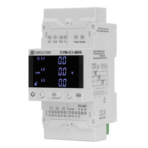 電気回路網用分析器 - CVM-E3-MINI - CIRCUTOR - 電源 / コンパクト