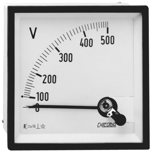 アナログ電圧計 - EC-V series - CIRCUTOR - パネル取り付け式 / AC