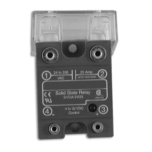 単相固体継電器 - AC-D1225 - Backer Hotwatt Inc - パネル取り付け用 / 電源