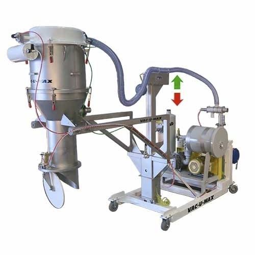 モバイル空圧式輸送システム - VAC-U-MAX - ステンレス製