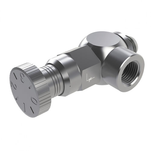 空圧式接続部品 - SA1794-0201K - EISELE GmbH - ねじ込み / 直角 / ニッケル真鍮製